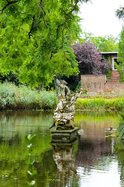 Groene park — Stockfoto