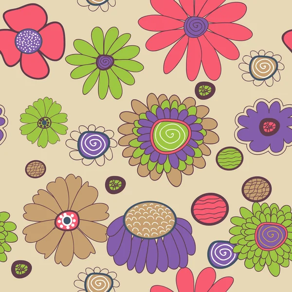 Floral textuur — Stockvector