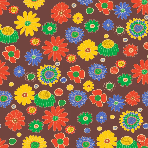 Textura floral — Archivo Imágenes Vectoriales