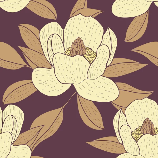 Floral textuur — Stockvector