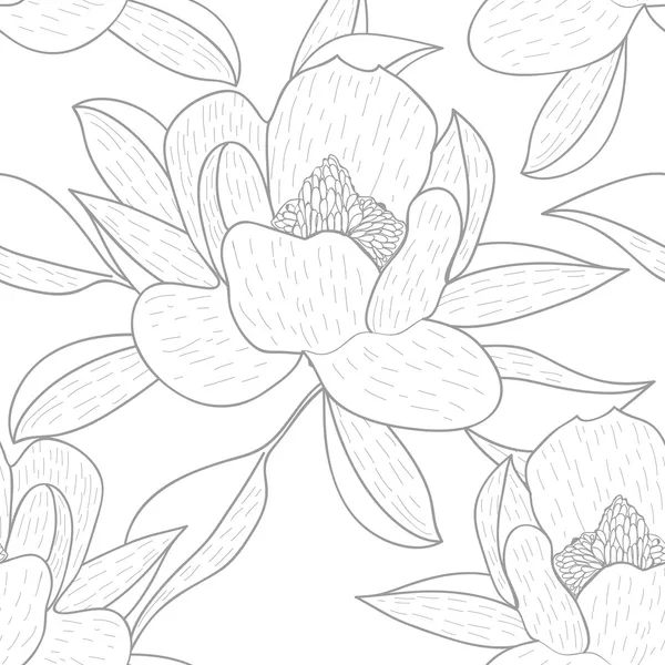 Textura floral — Vetor de Stock