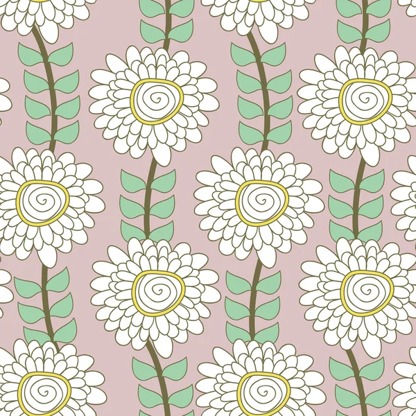 Textura floral — Archivo Imágenes Vectoriales