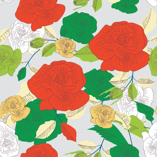 玫瑰纹理 — 图库矢量图片