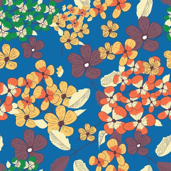 Textura floral — Archivo Imágenes Vectoriales