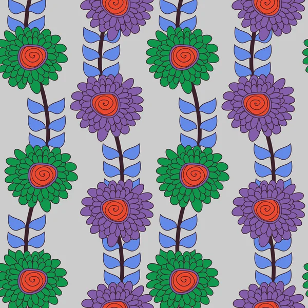 Textura floral — Archivo Imágenes Vectoriales