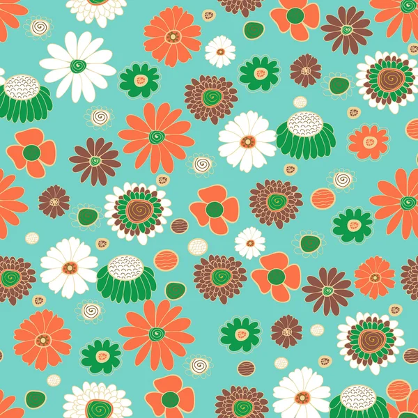 Floral textuur — Stockvector