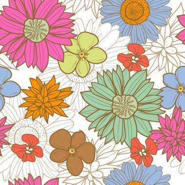 Kusursuz çiçek deseni