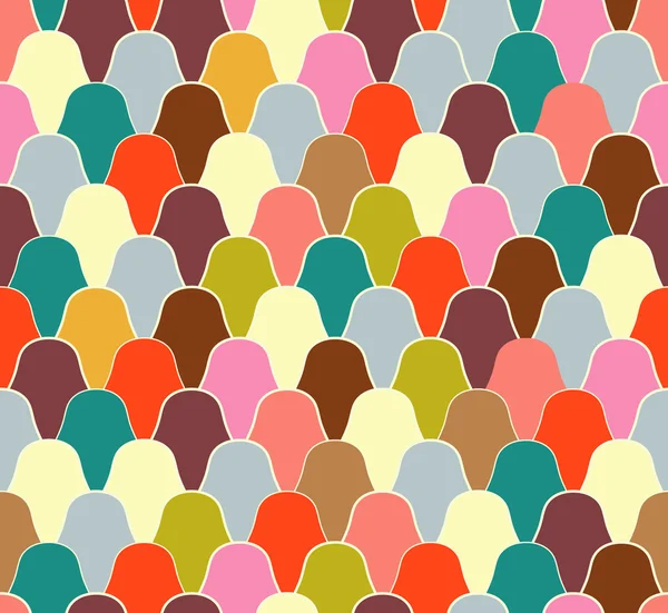 Seamless multicolored texture — Stock Vector