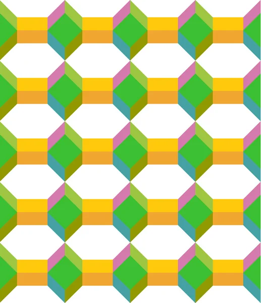 Sömlös flerfärgad bakgrund — Stock vektor