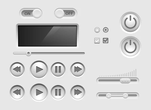 Kit Ui — Archivo Imágenes Vectoriales