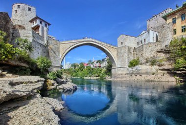 The Old Bridge, Mostar clipart