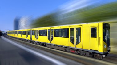 hızlı tren ile hareket bulanıklığı