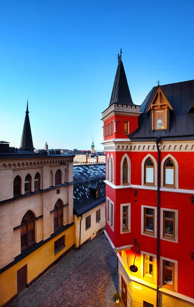 Edificios en Estocolmo (Suecia) ) — Foto de Stock