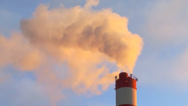 Contaminación ambiental — Vídeo de stock