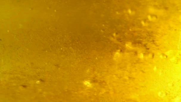 啤酒倒入玻璃 — 图库视频影像