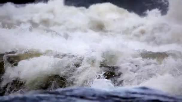 Cachoeira na Suécia — Vídeo de Stock