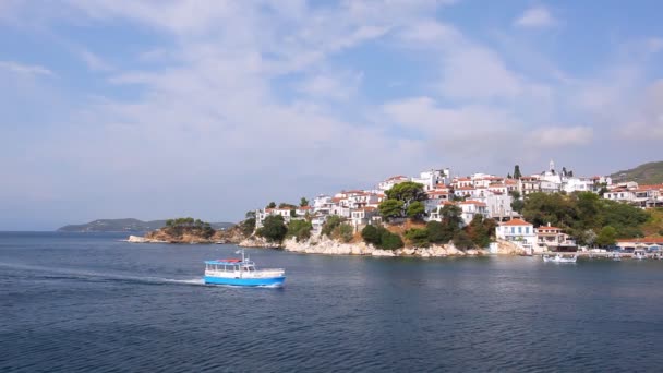 Griechenland, Insel Skiathos — Stockvideo