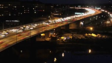 Trafik vardı.