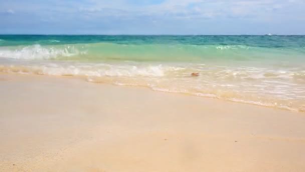 Playa solitaria — Vídeos de Stock