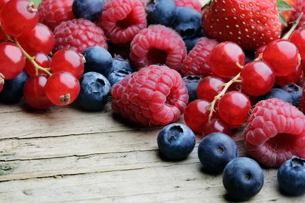 Blandning av differrerent berrie — Stockfoto