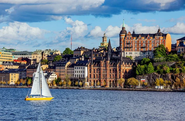 在斯德哥尔摩 瑞典帆船 — 图库照片
