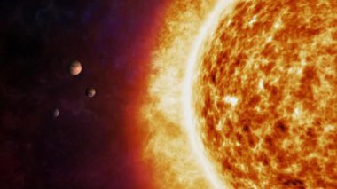 Uzaydan Güneşe Bakış