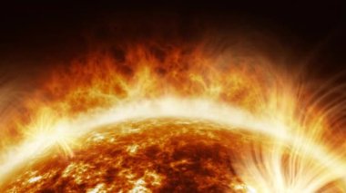 Uzaydan Güneşe Bakış