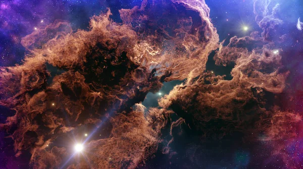 Nebula Outer Space Planets Galax — Zdjęcie stockowe