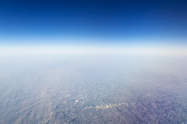 Cloudscape. Blue sky and white cloud. — Stock Photo, Image