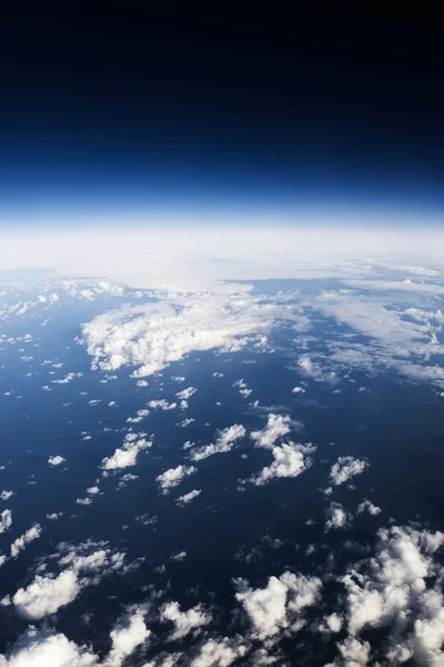 Cloudscape. Blue sky and white cloud. — Stock Photo, Image