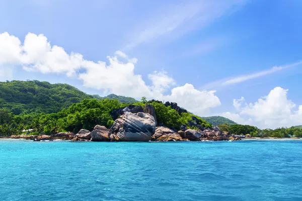 La Digue Adası, Seyşeller. — Stok fotoğraf