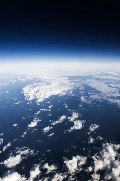 Cloudscape. Blue sky and white cloud. — Stock Photo, Image