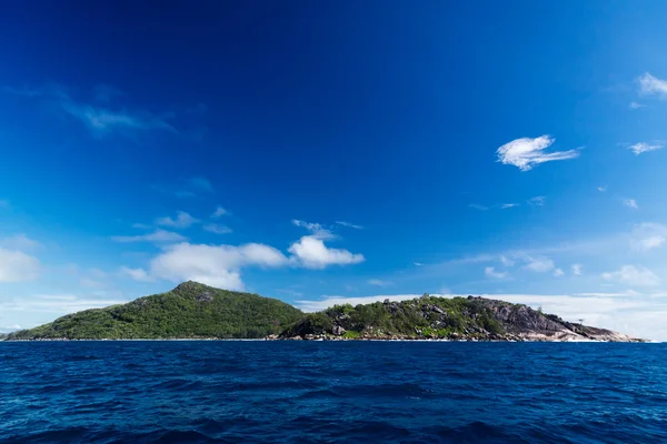 Insel La Digue auf den Seychellen. — Stockfoto