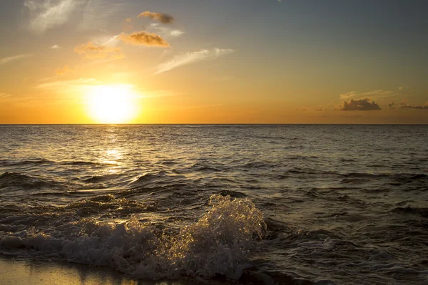 Puesta de sol salpicante — Foto de Stock