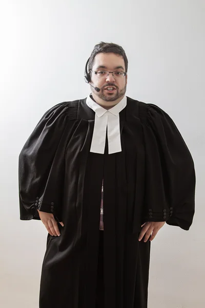 Právník na telefonu — Stock fotografie