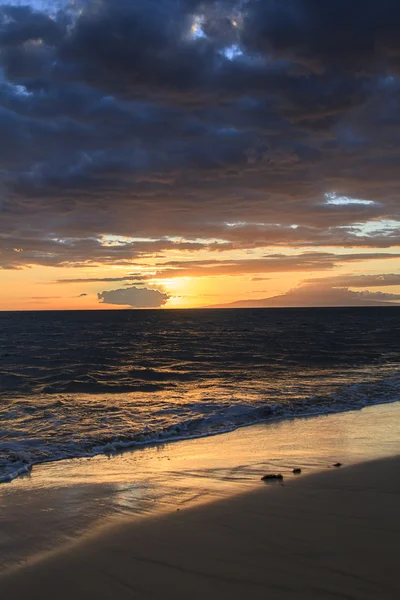 Pôr-do-sol maui — Fotografia de Stock