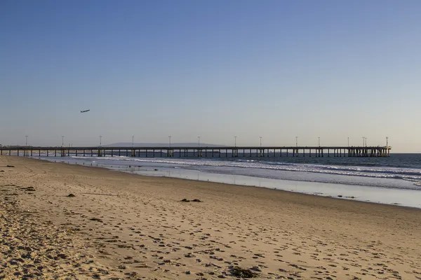 Marina Del Ray pier — Stok fotoğraf