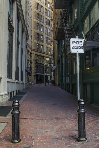 Boston Hintergasse — Stockfoto