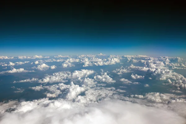 Över molnen — Stockfoto