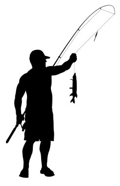 Free Free 206 Silhouette Man Fishing Svg Fishing Clipart SVG PNG EPS DXF File