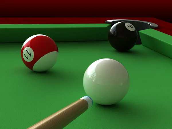 Billard — Stockfoto