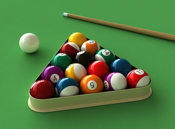 Billard — Stockfoto