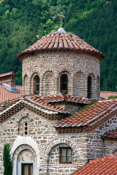 Fragmento Monatério Ortodoxo Cristão Situado Bulgária — Fotografia de Stock