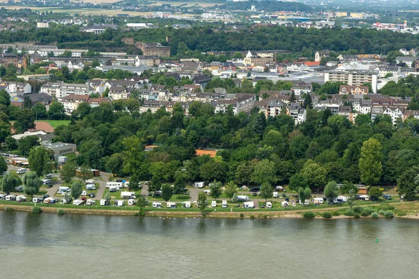 Blick Von Der Stadt Koblenz Deutschland — Stockfoto