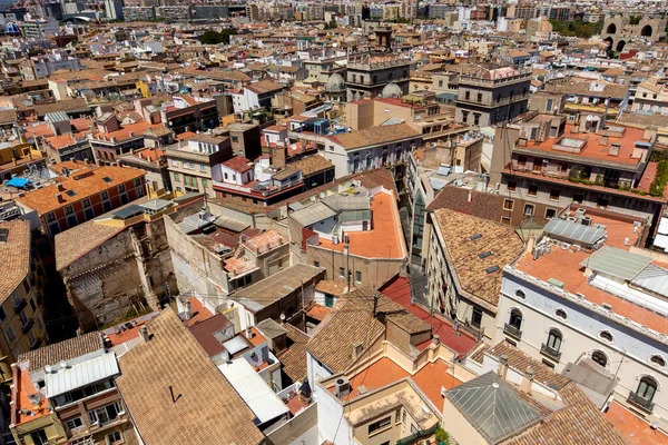 Вид Повітря Валенсії Іспанія — стокове фото