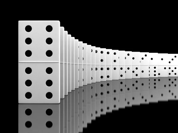 Domino — Stock Photo, Image