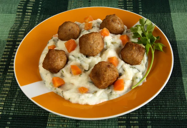 Swedish meatballs — Stock Photo, Image