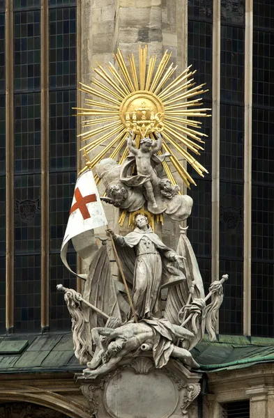 Statua di San Francesco — Foto Stock