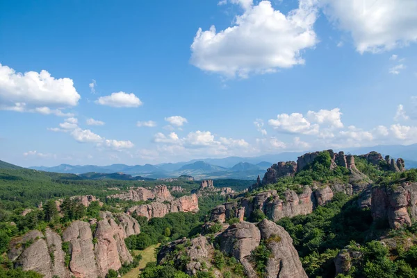 Belogradchik Rocks Group Strangely Shaped Sandstone Conglomerate Rock Formations Located — Stock Photo, Image