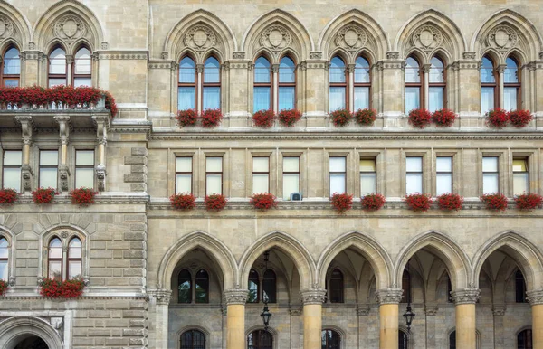 Detail City Hall Vienna Austria — Stock Photo, Image